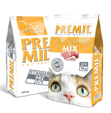 Premil Cat Standard Mix 10/1